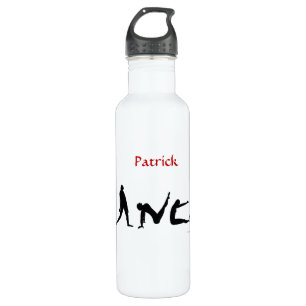 Dance Dancing Silhouettes Custom Name Reusable 710 Ml Water Bottle