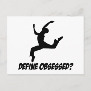 dance design postcard