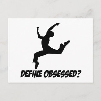 dance design postcard