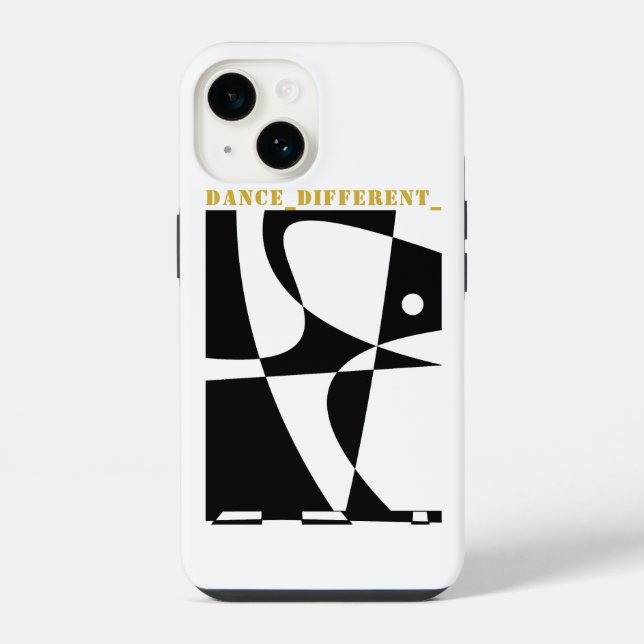 DANCE_DIFFERENT_ iPhone CASE (Back)
