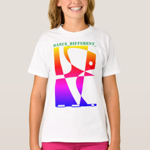 DANCE_DIFFERENT_ Rainbow T-Shirt