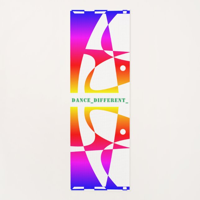 DANCE_DIFFERENT_ YOGA MAT (Front)