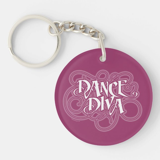 Dance Diva Key Ring (Front)