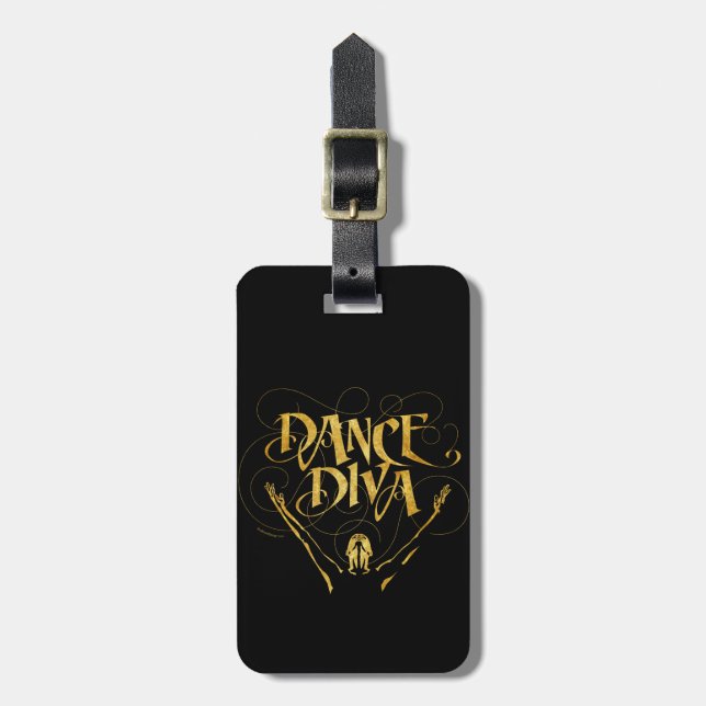 Dance Diva Luggage Tag (Front Vertical)