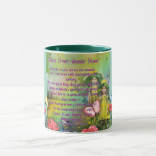 Dance. Dream. Wander. Bloom. — Inspirational Butt Mug