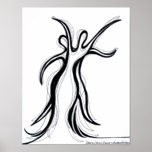 Dance Duo Art Print