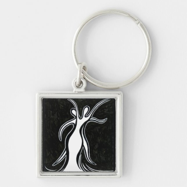 Dance Duo Key Ring (Front)