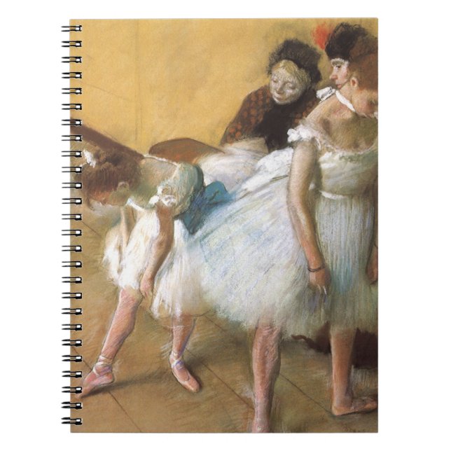 Dance Examination by Edgar Degas, Vintage Ballet Notebook (Front)