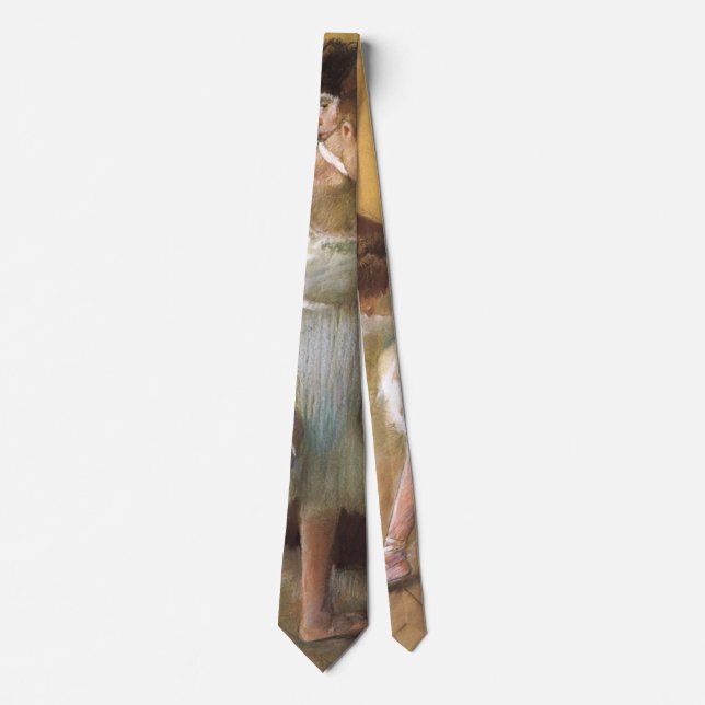Dance Examination by Edgar Degas, Vintage Ballet Tie (Front)
