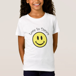 Dance Face Baby Doll T-shirt