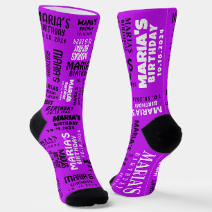 Dance Floor BIRTHDAY Take Home Gift Socks