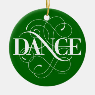 Dance Flourish Ceramic Tree Decoration
