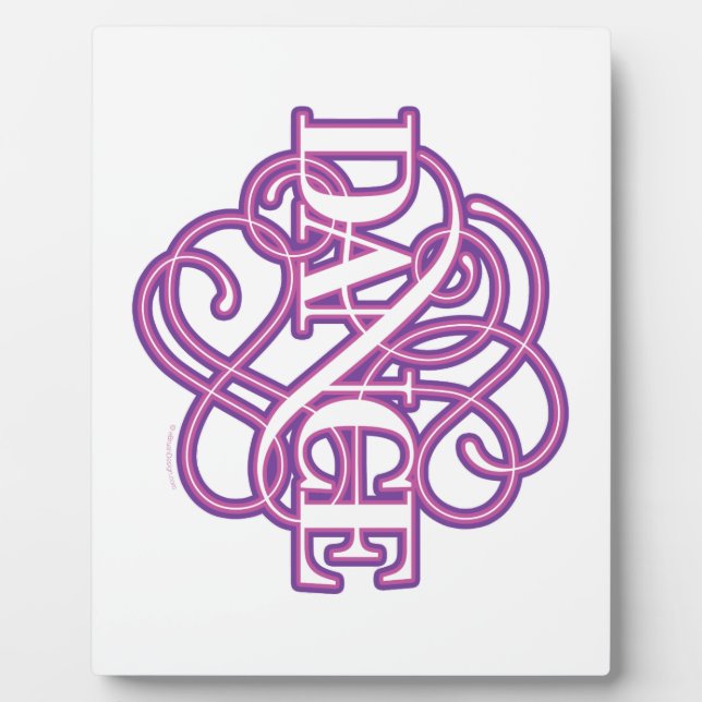 Dance Flourish Plaque (Front)