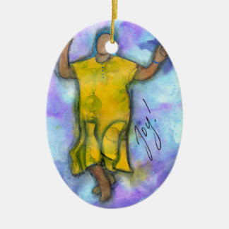 Dance for Joy Ceramic Tree Decoration