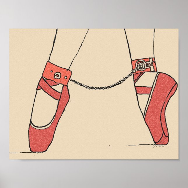 Dance for me ballerina Master & Submissive fantasy Poster (Front)