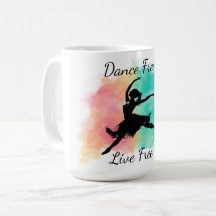 Dance Free Live Free Dance Keychain