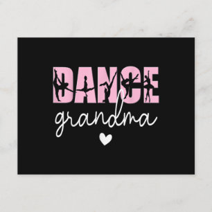 Dance Grandma of A Dancer Grandmother, Happy Mothe Enclosure Card