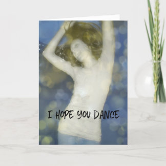 DANCE Greeting Card