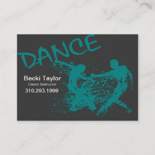 Dance Grunge - Choreographer, Dancer, Instructor Business Card
