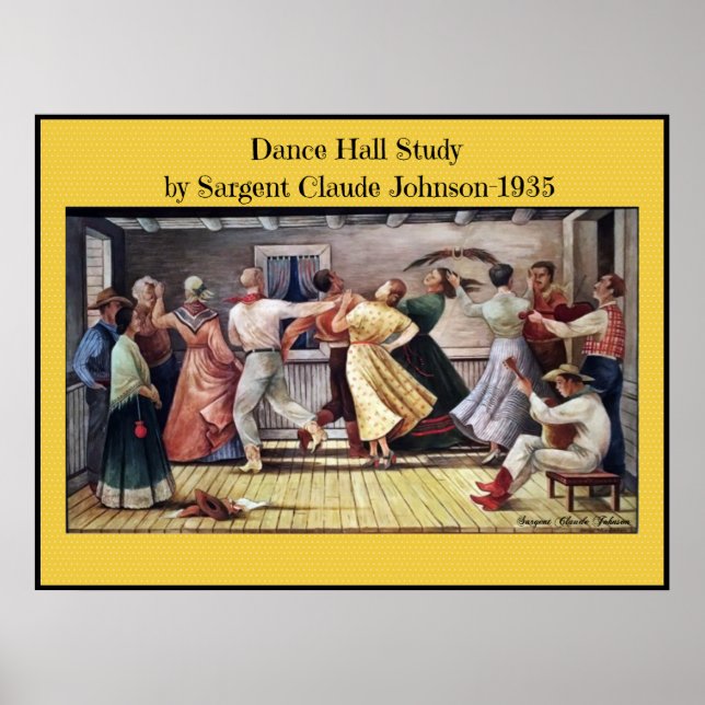 Dance Hall Study Poster (Front)