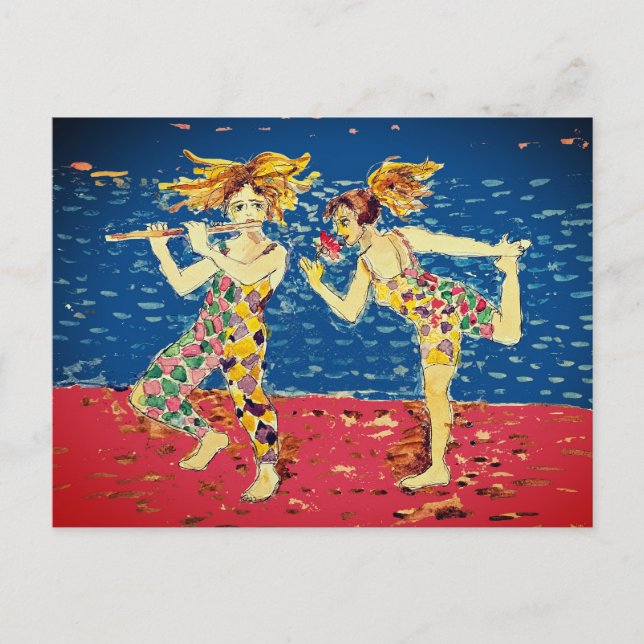 Dance Holiday Postcard (Front)