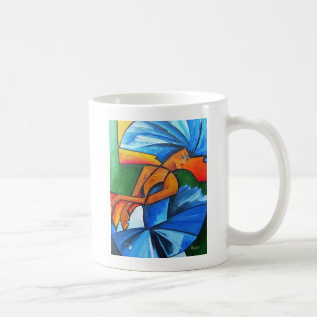 Dance in blue 2008 coffee mug (Right)
