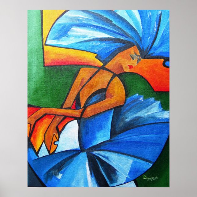 Dance in blue 2008 poster (Front)