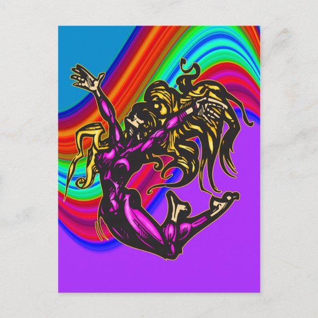 Dance In Motion Postcard (Front)