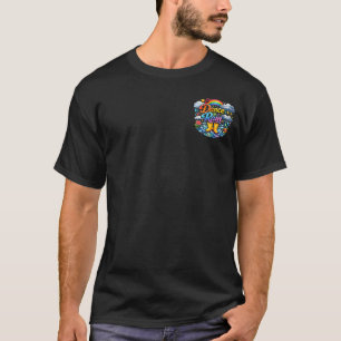 Dance in Rain Tee   Artistic Storm Silhouette