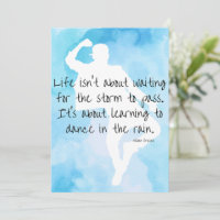 Dance in the Rain Card Graduate Vivian Greene