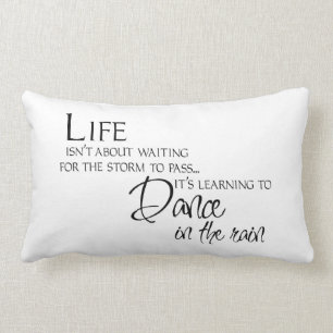 Dance in the Rain Lumbar Cushion
