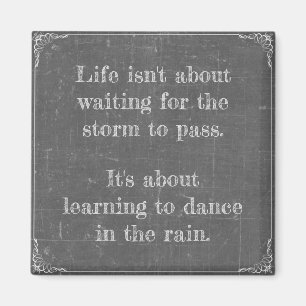 Dance in the rain magnet