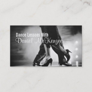Dance Instructor Business Card