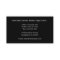 Dance Instructor Business Card Template