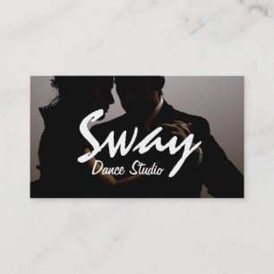 Dance Instructor Studio Lessons Business Card
