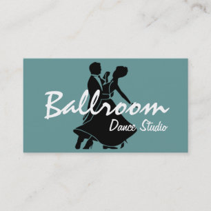 Dance Instructor Studio Lessons Business Card