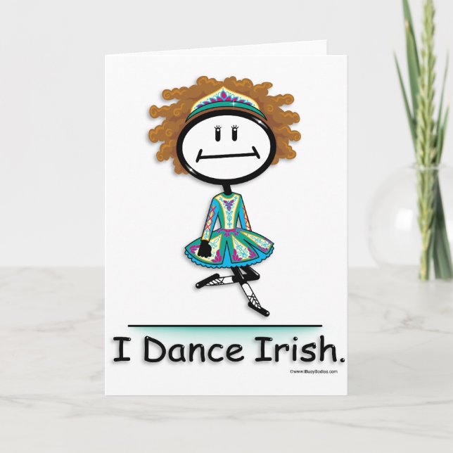 Dance Irish Card (Front)