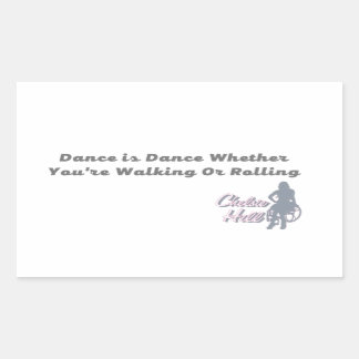 Dance is Dance Rollettes Sticker