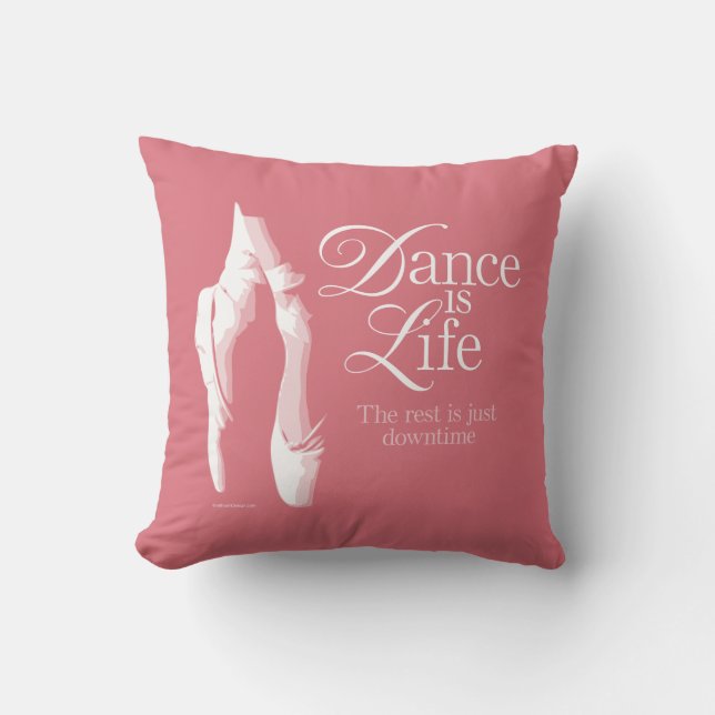 Dance Is Life Cushion (Front)