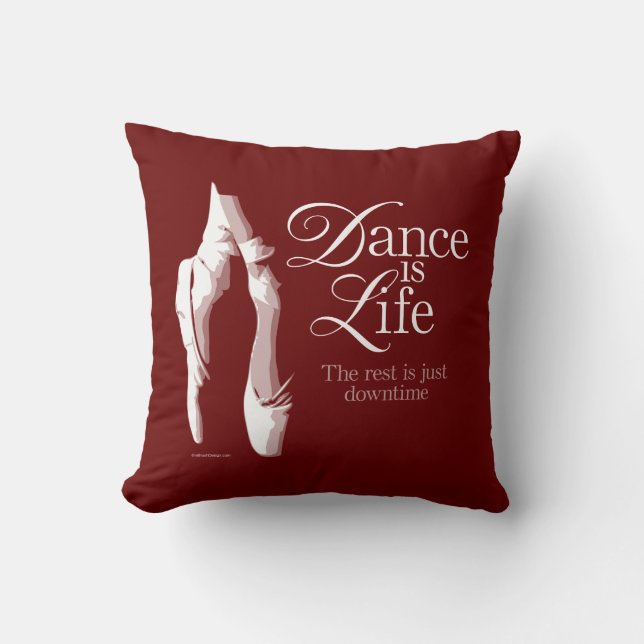 Dance Is Life Cushion (Front)