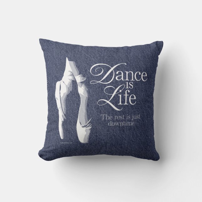 Dance Is Life Cushion (Front)