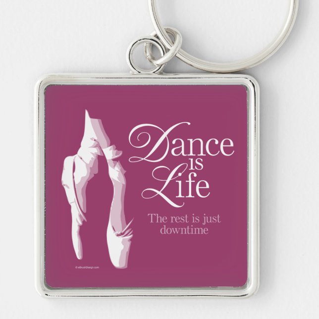 Dance Is Life Key Ring (Front)