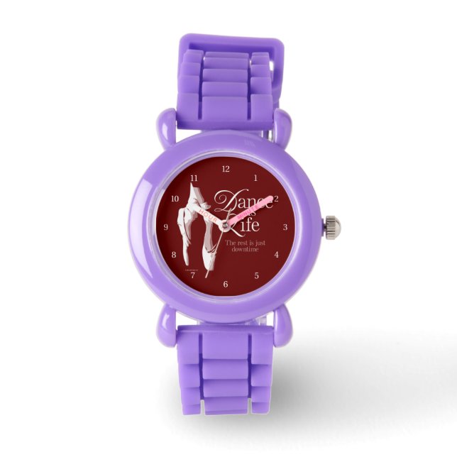 Dance Is Life Wrist Watch (Front)