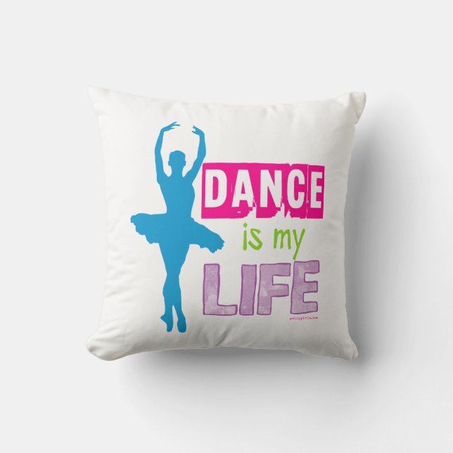 Dance Is My Life Cushion (Front)