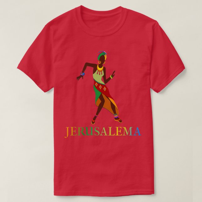Dance Jerusalema T-Shirt (Design Front)