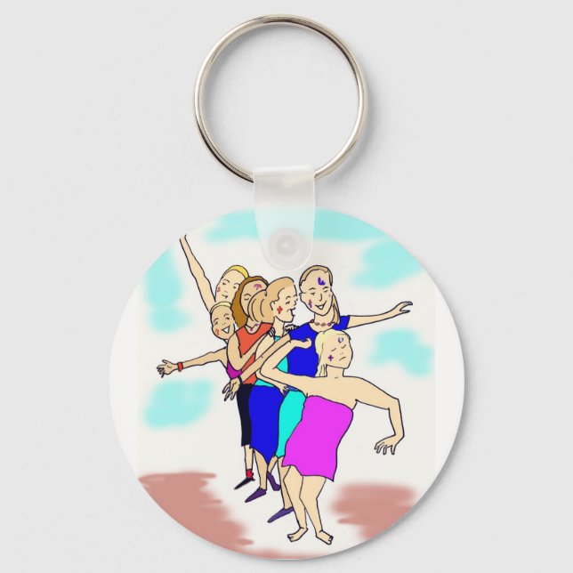 dance keychain (Front)