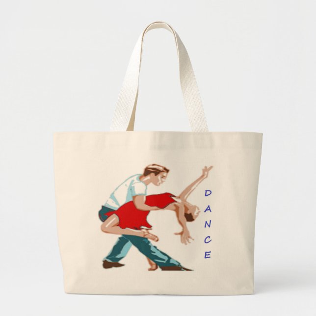 DANCE LARGE TOTE BAG (Front)