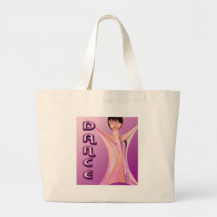 Dance Large Tote Bag