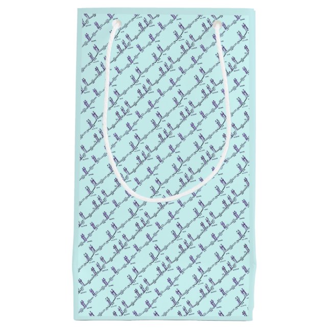 Dance Lessons Gift Bag (Blue) (Front)