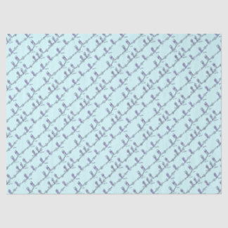 Dance Lessons Tissue Paper (Blue)